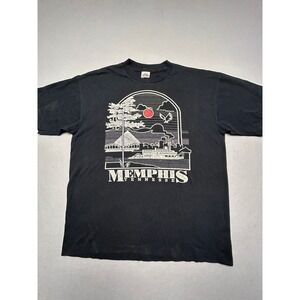 Belton Memphis Tennessee T-Shirt Cotton Poly Black XL Mens
